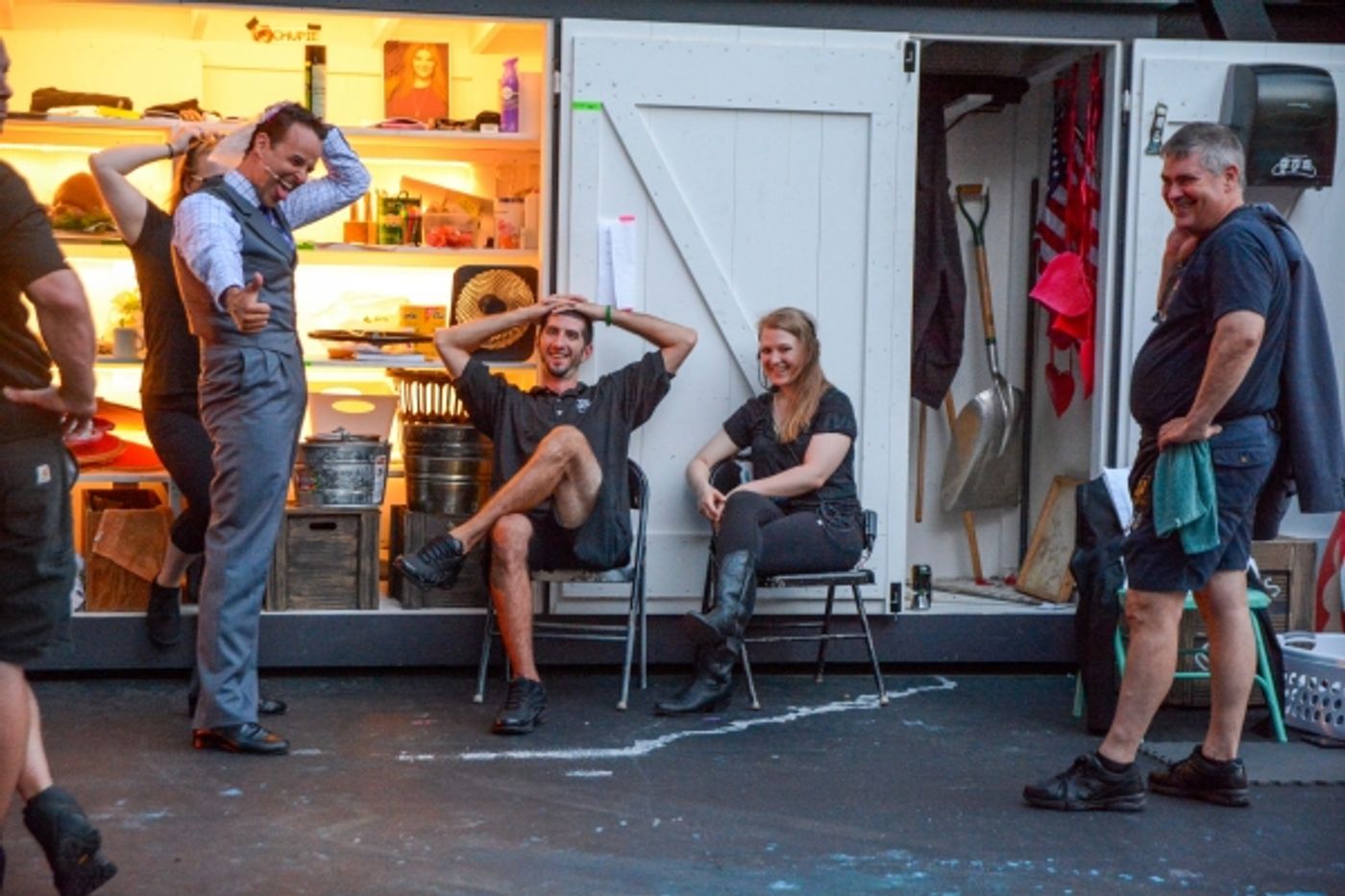 Photo Flash: Behind the Scenes of HOLIDAY INN at The Muny  Image