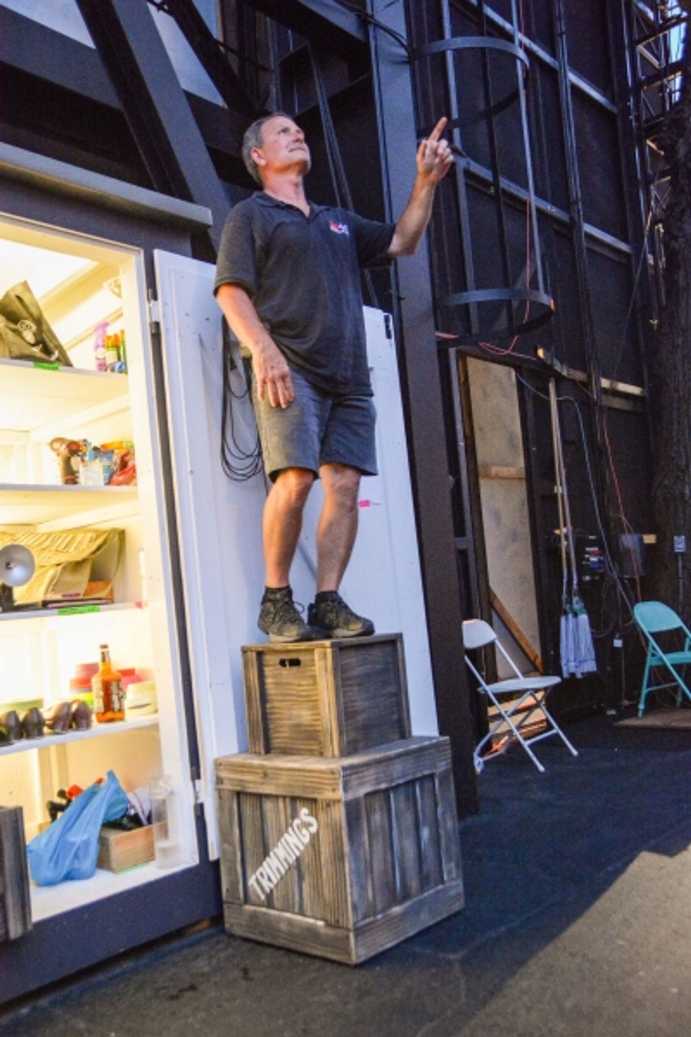 Photo Flash: Behind the Scenes of HOLIDAY INN at The Muny  Image