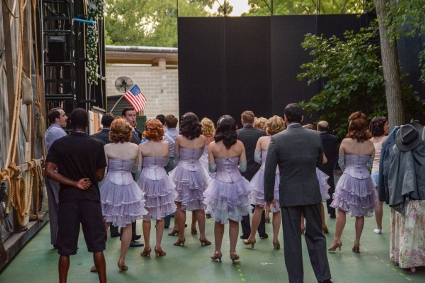 Photo Flash: Behind the Scenes of HOLIDAY INN at The Muny  Image
