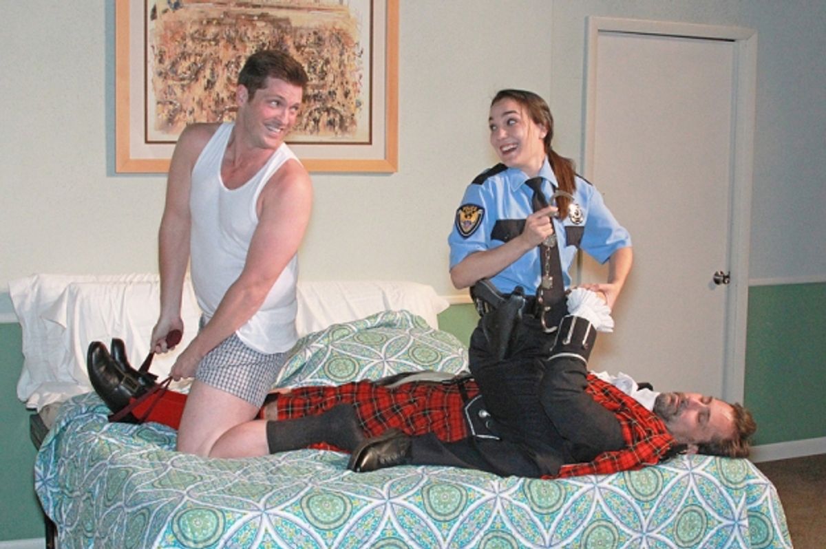 Chris Crawford, Jessica Sanford and Jim Ballard at 