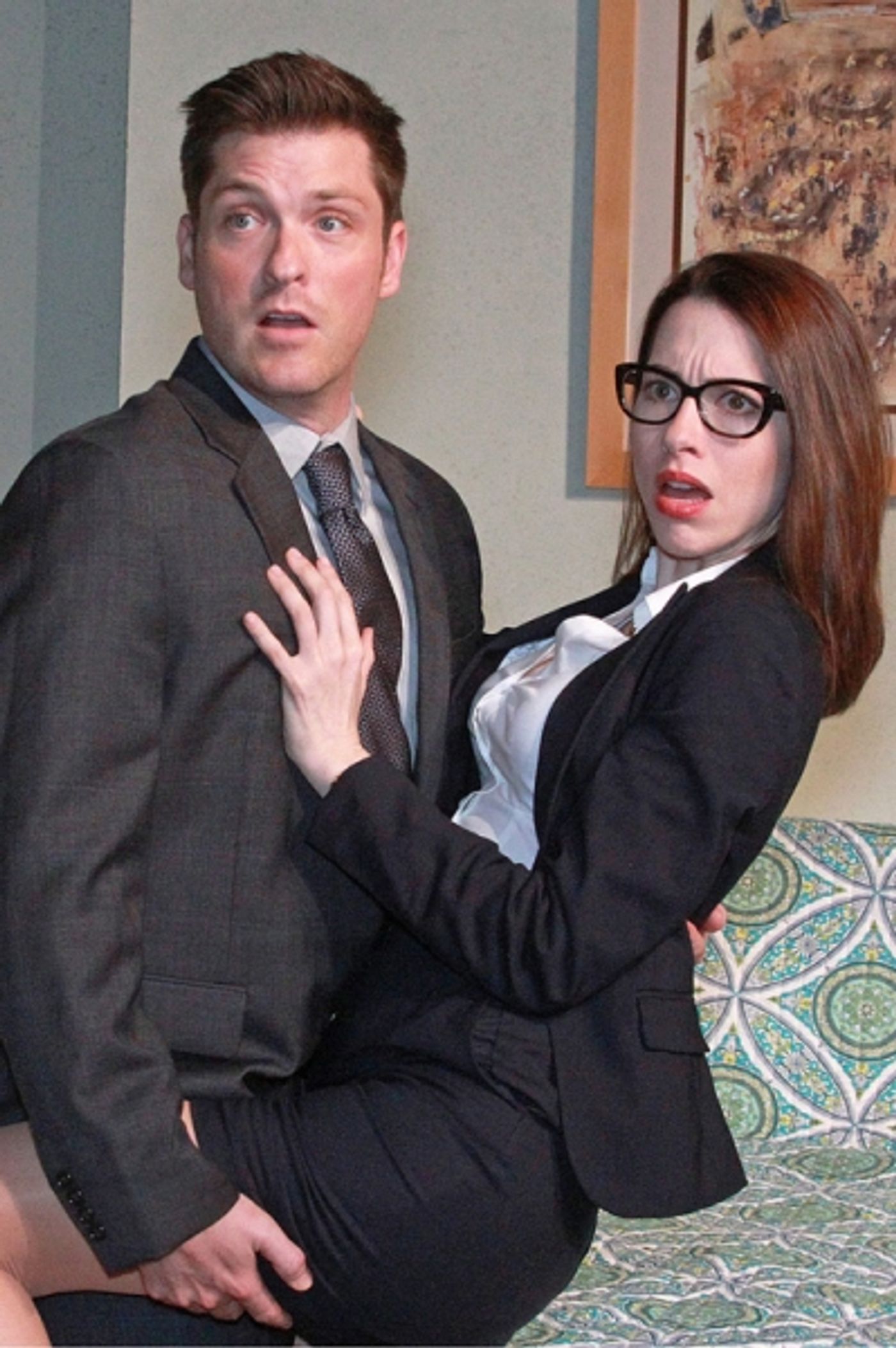 Photo Flash: UNNECESSARY FARCE Begins Tonight at Actors' Playhouse  Image