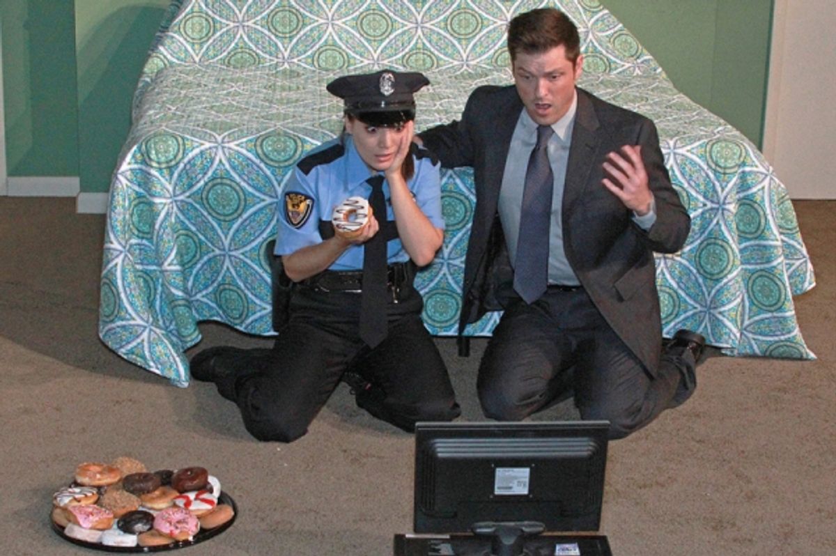 Jessica Sanford and Chris Crawford at 