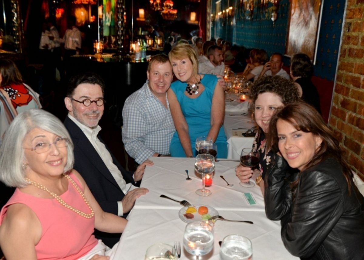 Arts Connectionâ€s Jane and Steve Tennen, MTIâ€s Brian O''Sullivan, iTheatric''s Cindy Ripley, teachers Tessa Derfner and Beatrice (Bibi) Balerdi. at 