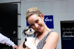 Jill Paice and Tinkerbelle the Dog @ BroadwayWorld Jill Paice and Tinkerbelle the Dog Photo