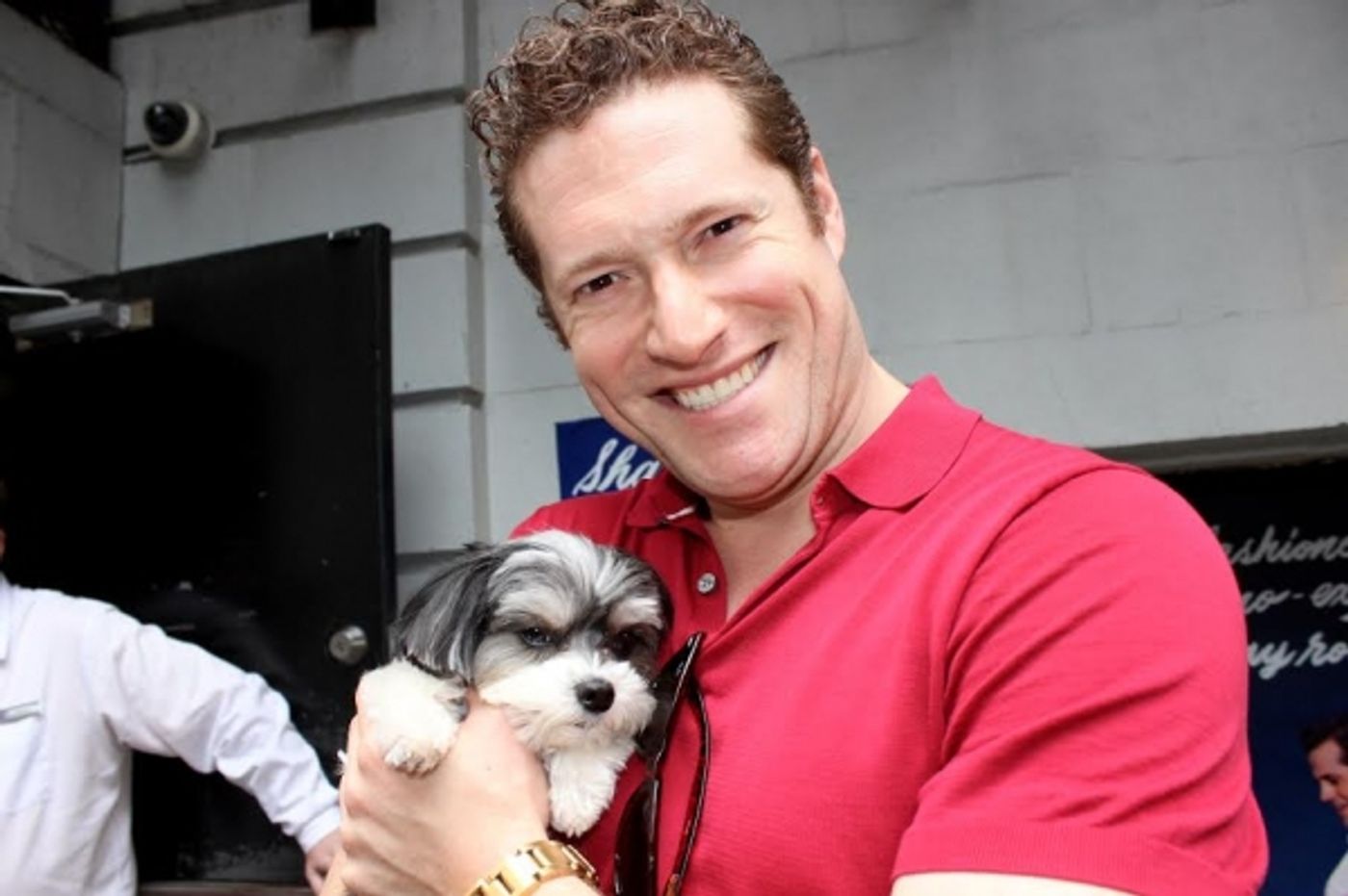Photo Flash: Rescue Pooch Tinkerbelle the Dog Visits AN AMERICAN IN PARIS  Image