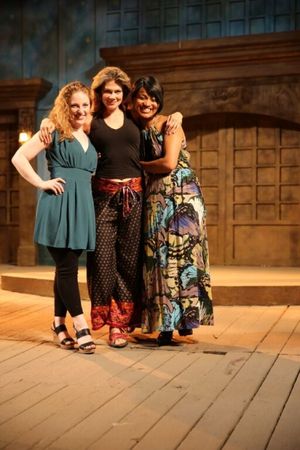 Ann Marie White as ''Perdita'', Melissa Carlson as ''Hermione'', and Diana Coates as  Photo
