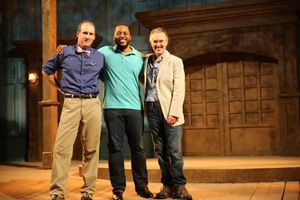 Kevin McKillip as ''Leontes'', Kyle Haden as ''Camillo'', and Michael Joseph Mitchell Photo