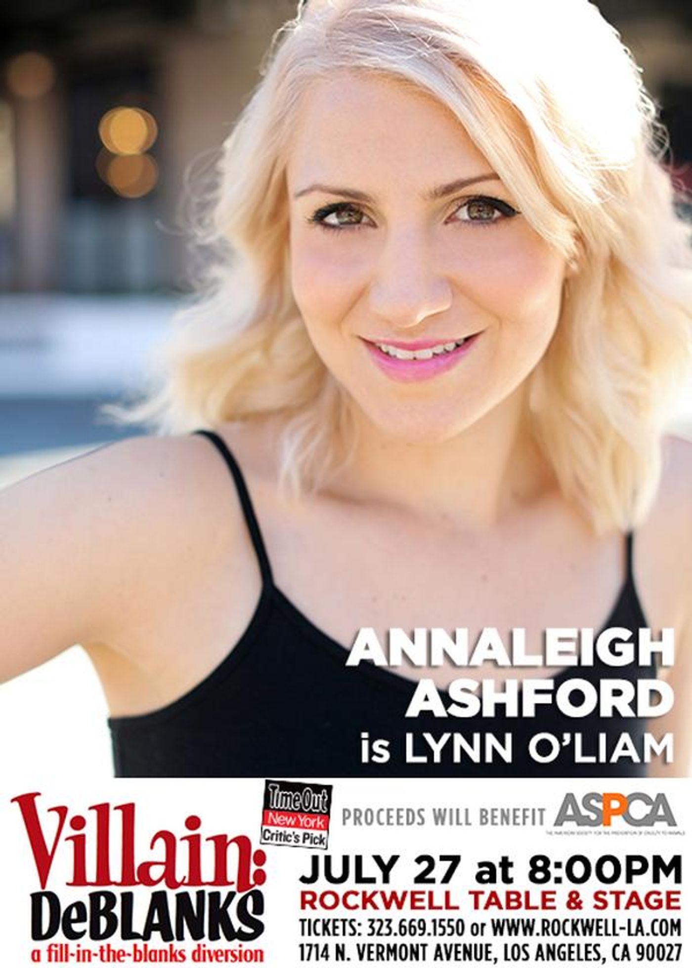 Photo Flash: Meet the Hooligans - VILLAIN: DEBLANKS to Benefit ASPCA at Rockwell This Month  Image