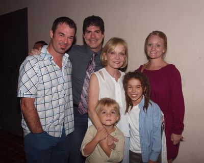 Buck Mason, Paul Rubin, Cathy Rigby, Wyatt Flemming, Jude Mason, and Theresa McCoy Fl Photo