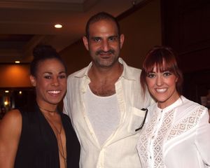 Christiana Powell, Brian Abraham, and Jenna Wright Photo
