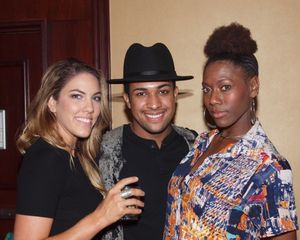 Rachel Farr, Dominique Alan Petit Frere, and Arlondriah Lenyea Photo