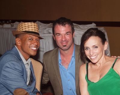 Lawrence Cummings, Buck Taylor, and Dana Solimando Photo