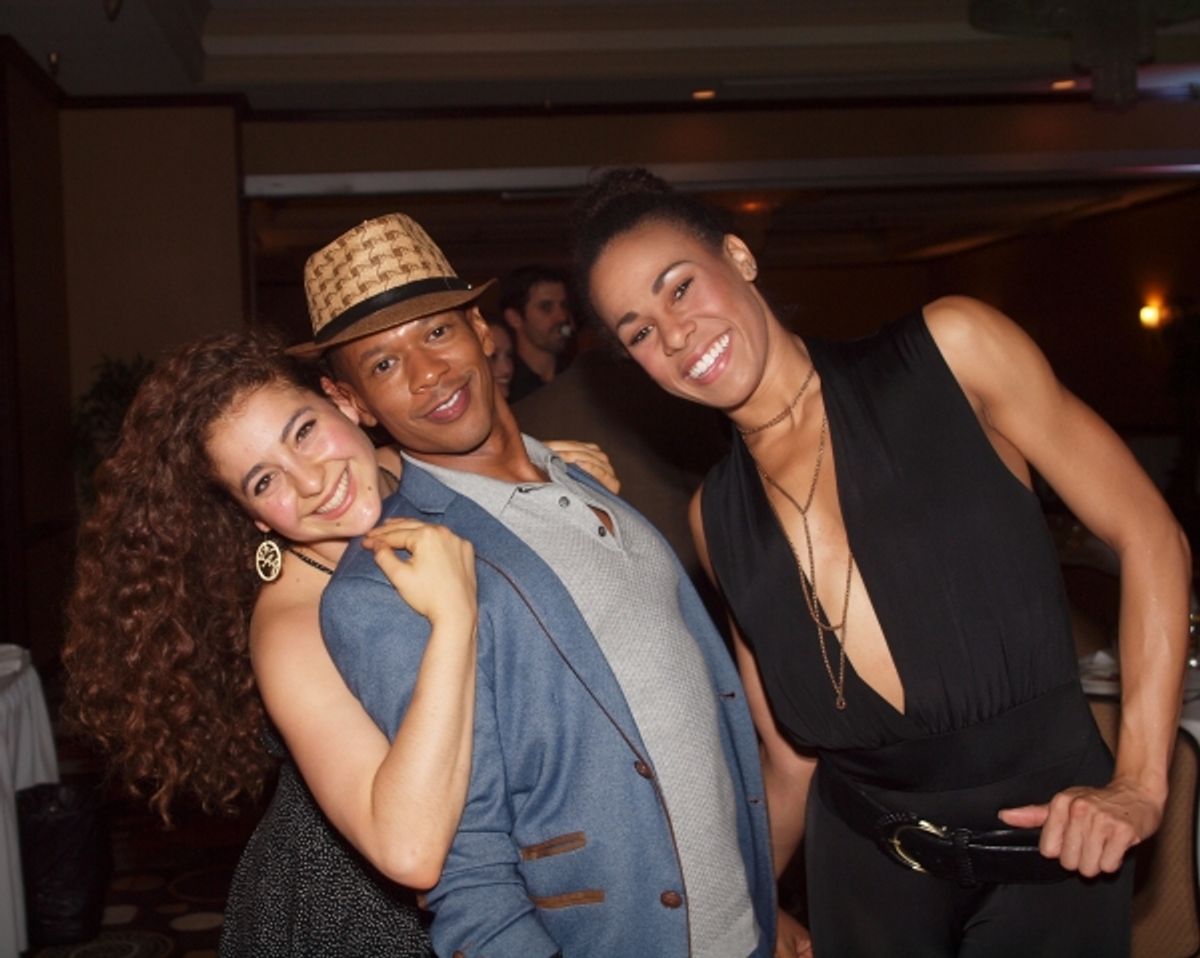 Natalie Iscovich, Lawrence Cummings, and Christiana Powell at 
