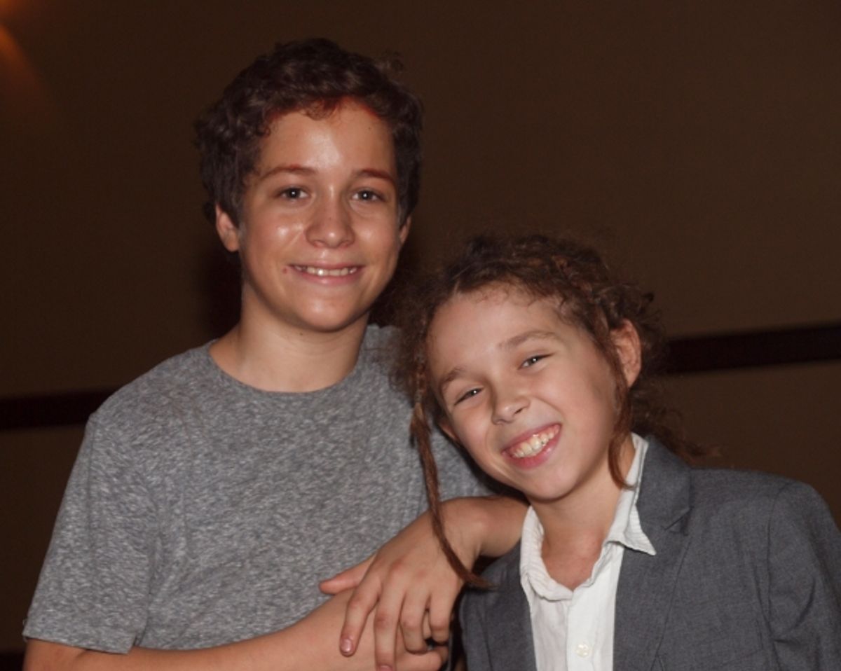 Jeremy Barron and Jude Mason at 