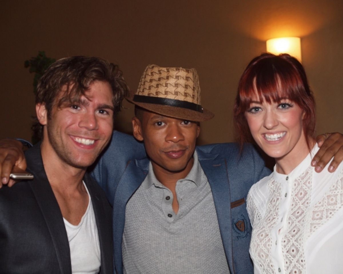 Devin Archer, Lawrence Cummings, and Jenna Wright at 