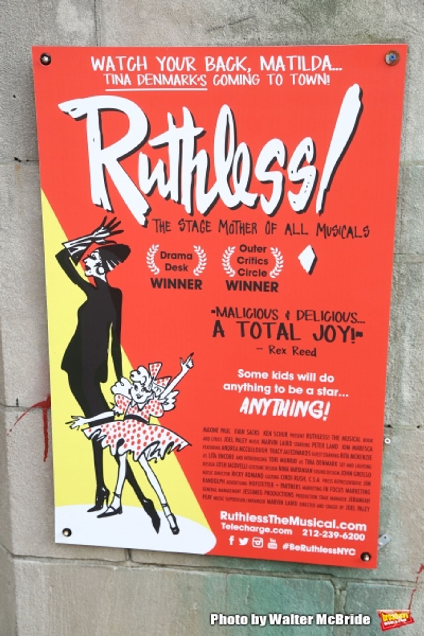 Photo Coverage: On the Red Carpet for Opening Night of RUTHLESS!  Image