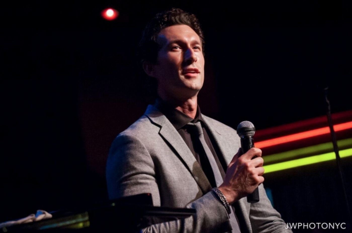 Photo Flash: Broadway's Aaron Lazar Plays Birdland  Image