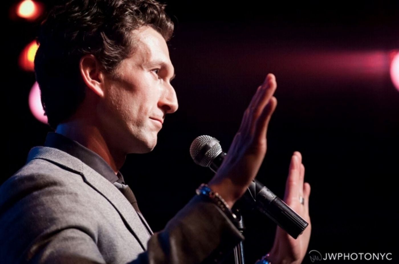 Photo Flash: Broadway's Aaron Lazar Plays Birdland  Image