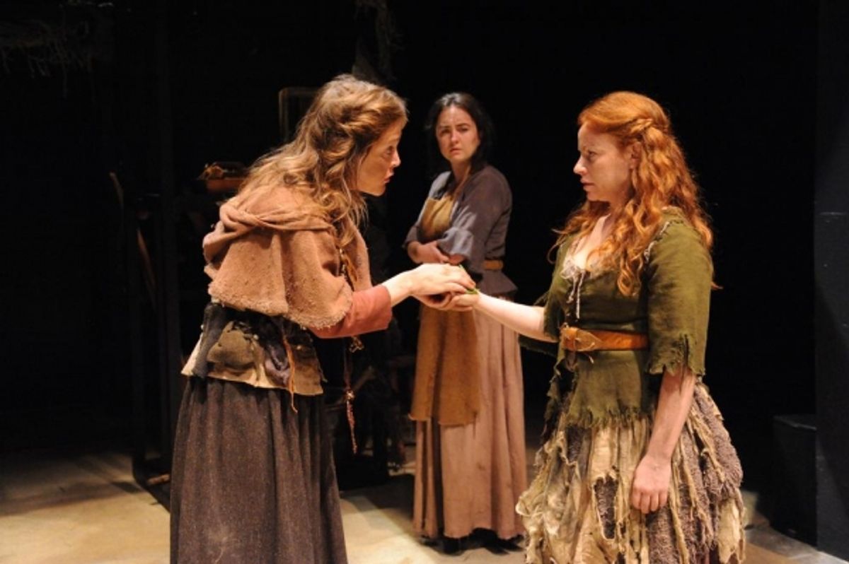 Lucy Faust, Chelsea Malone, Tara Giordano at 