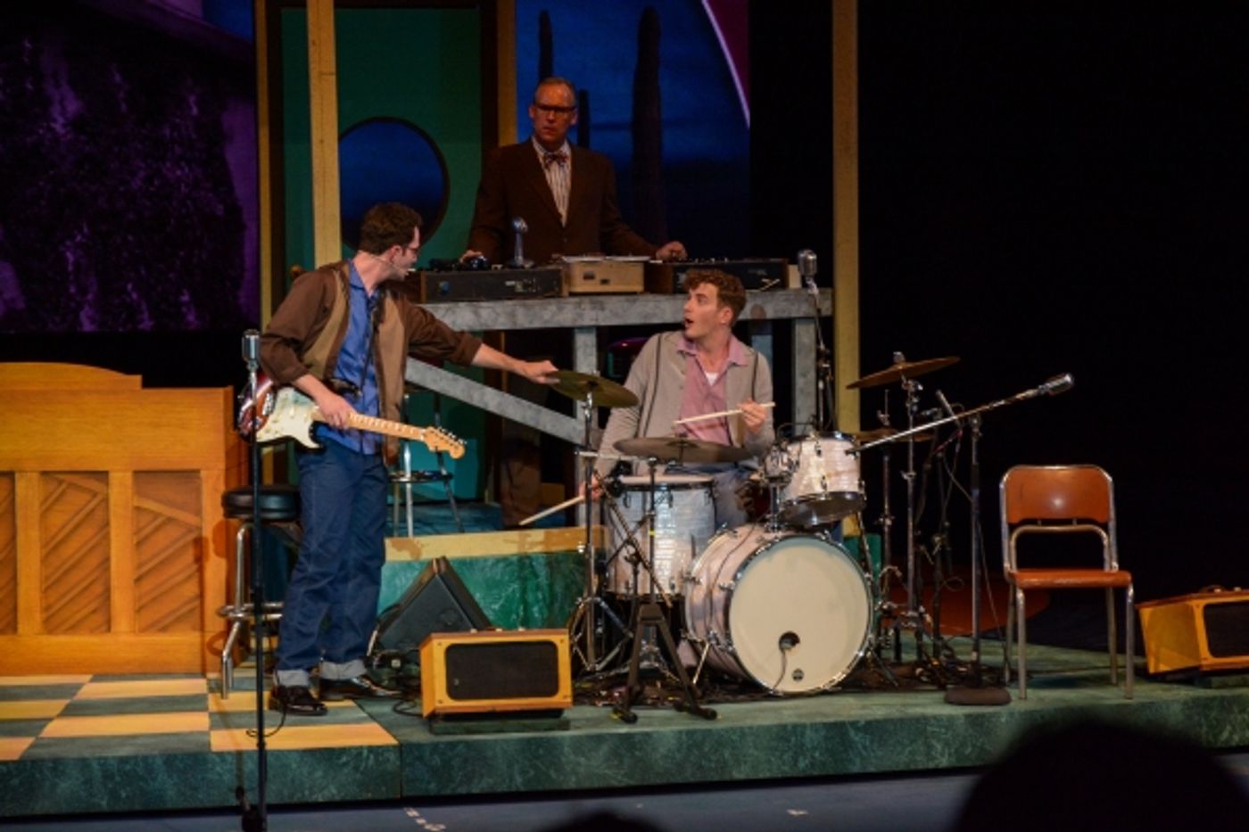 Photo Flash: First Look at Andy Christopher & More in BUDDY: THE BUDDY HOLLY STORY at The Muny  Image