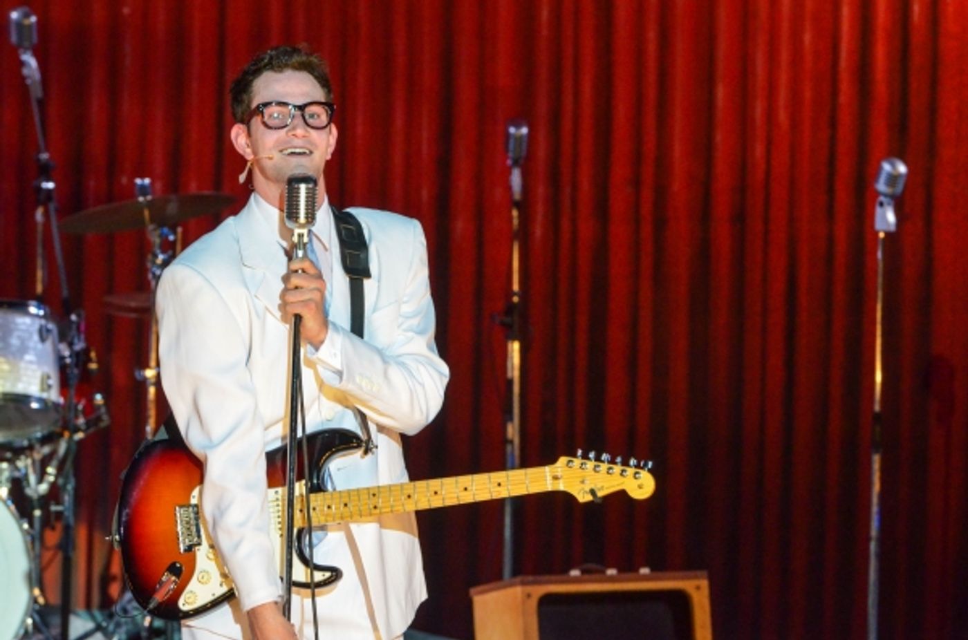 Photo Flash: First Look at Andy Christopher & More in BUDDY: THE BUDDY HOLLY STORY at The Muny  Image