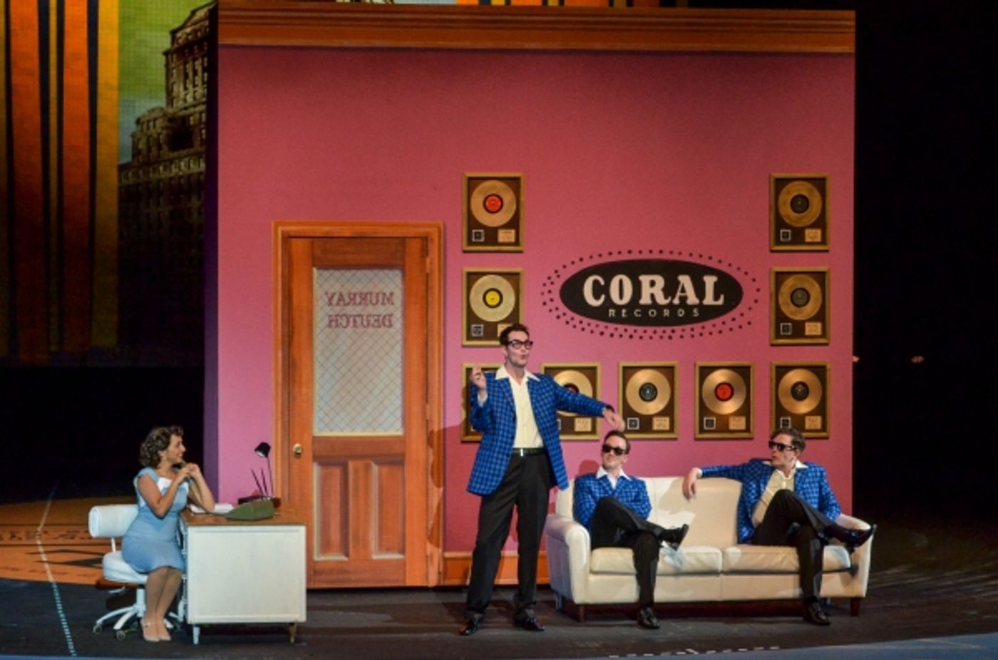 Photo Flash: First Look at Andy Christopher & More in BUDDY: THE BUDDY HOLLY STORY at The Muny  Image