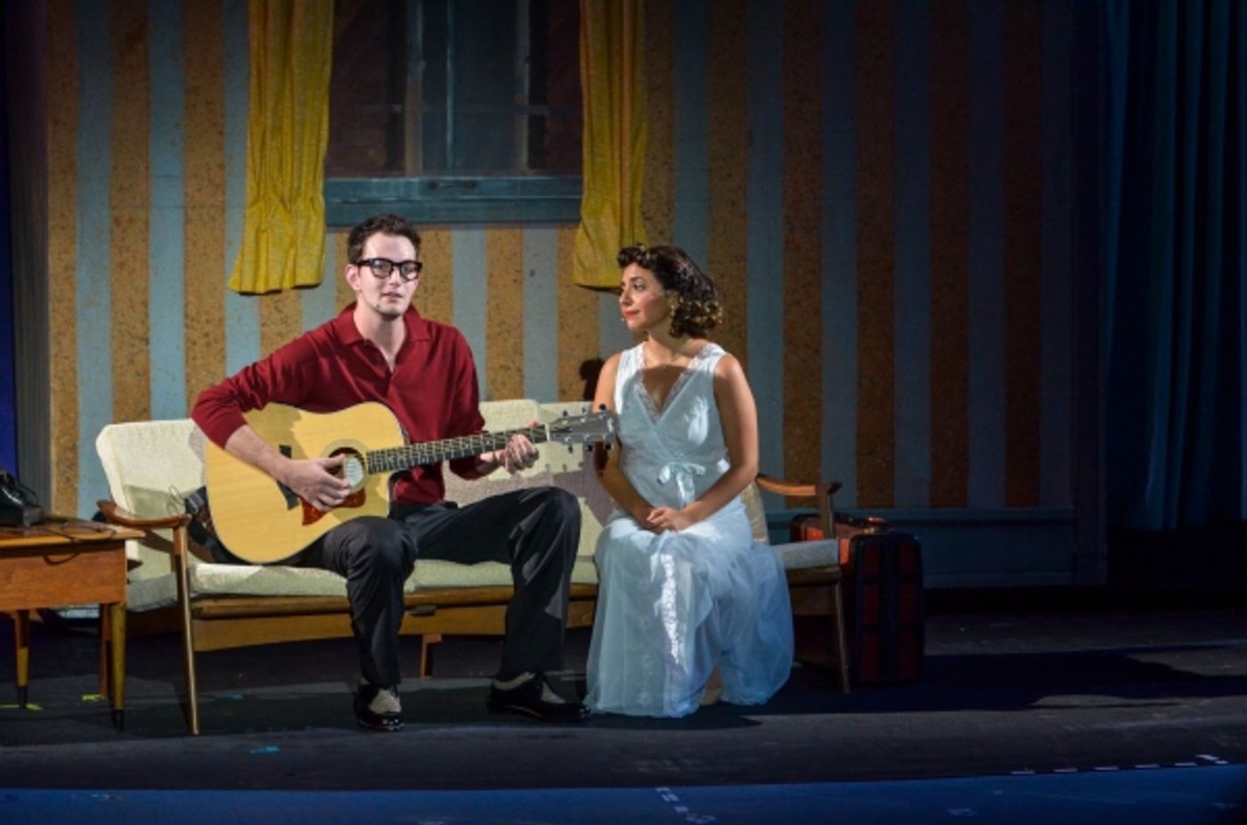 Photo Flash: First Look at Andy Christopher & More in BUDDY: THE BUDDY HOLLY STORY at The Muny  Image