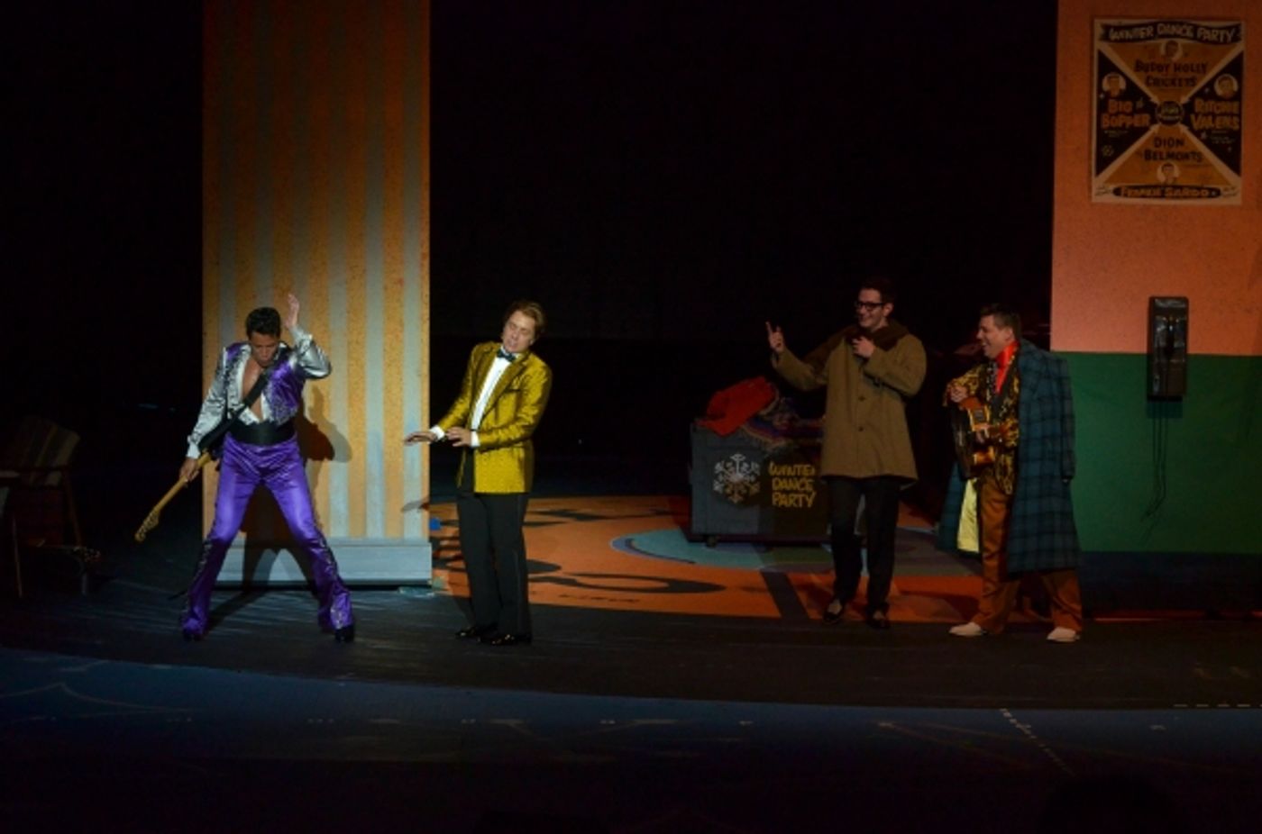 Photo Flash: First Look at Andy Christopher & More in BUDDY: THE BUDDY HOLLY STORY at The Muny  Image