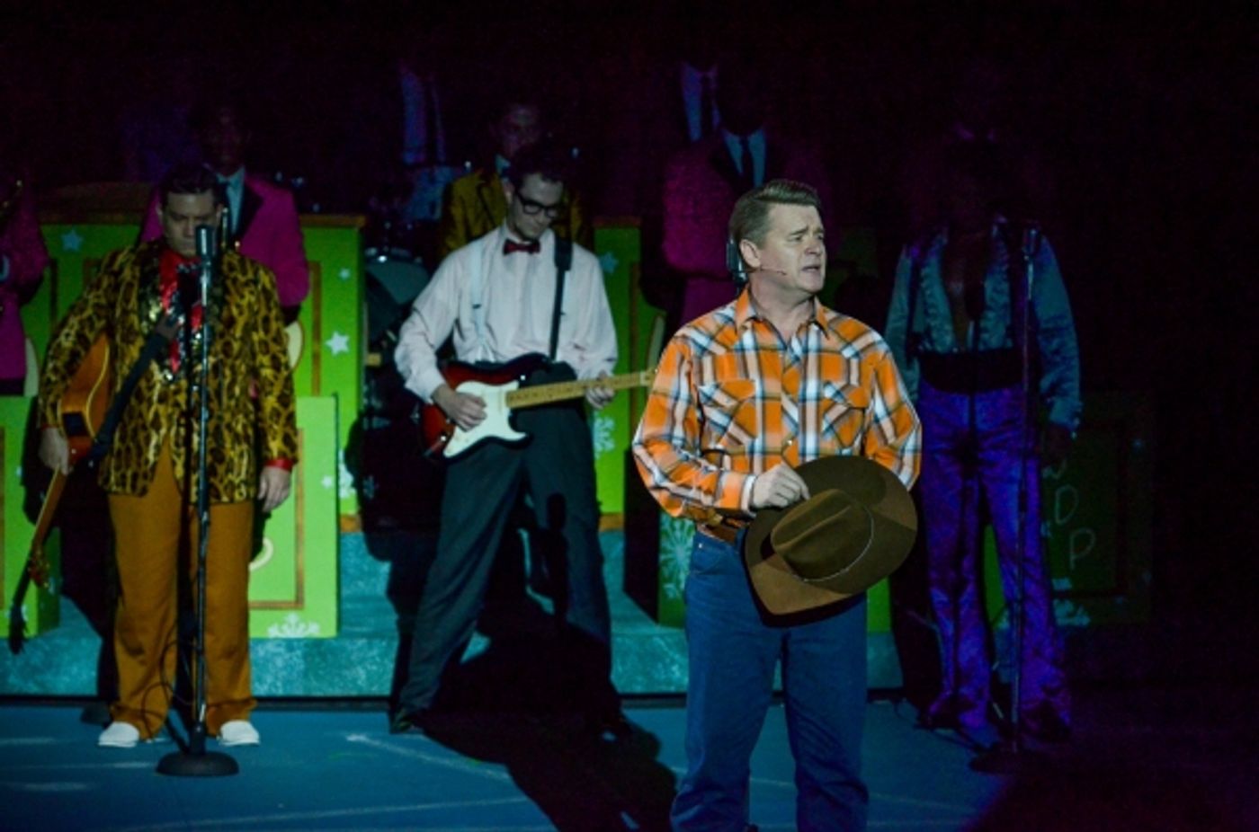 Photo Flash: First Look at Andy Christopher & More in BUDDY: THE BUDDY HOLLY STORY at The Muny  Image