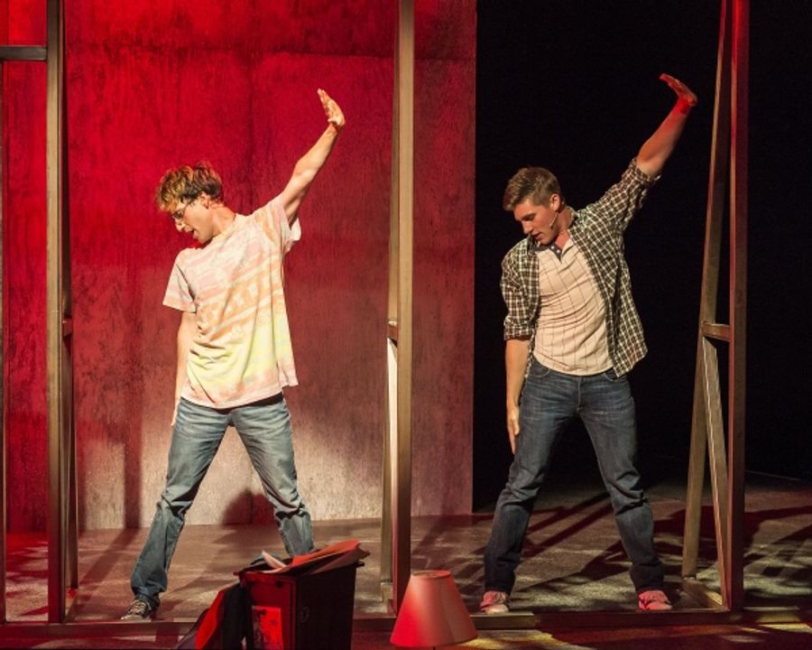 Photo Flash: First Look at Ryder Bach and Curt Hansen in GIRLFRIEND at the Douglas Image