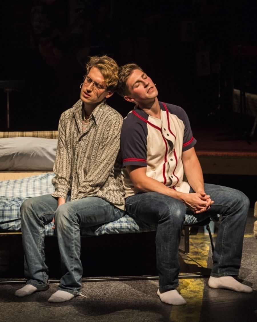 Photo Flash: First Look at Ryder Bach and Curt Hansen in GIRLFRIEND at the Douglas Image