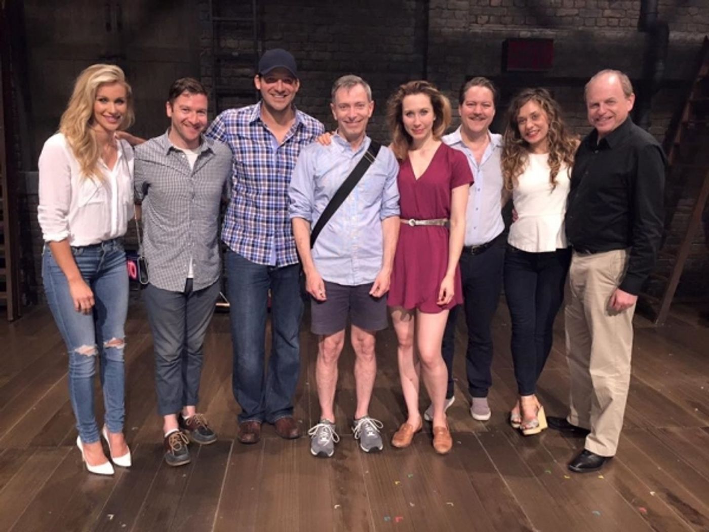Photo Flash: Dallas Cowboys QB Tony Romo Visits 39 STEPS  Image