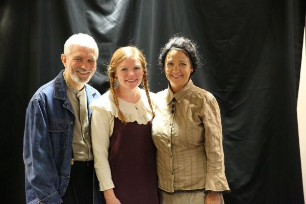 Mike Rolgalski as ''Matthew Cuthbert,'' Mary-Margaret Roberts as ''Anne Shirley,'' an Photo