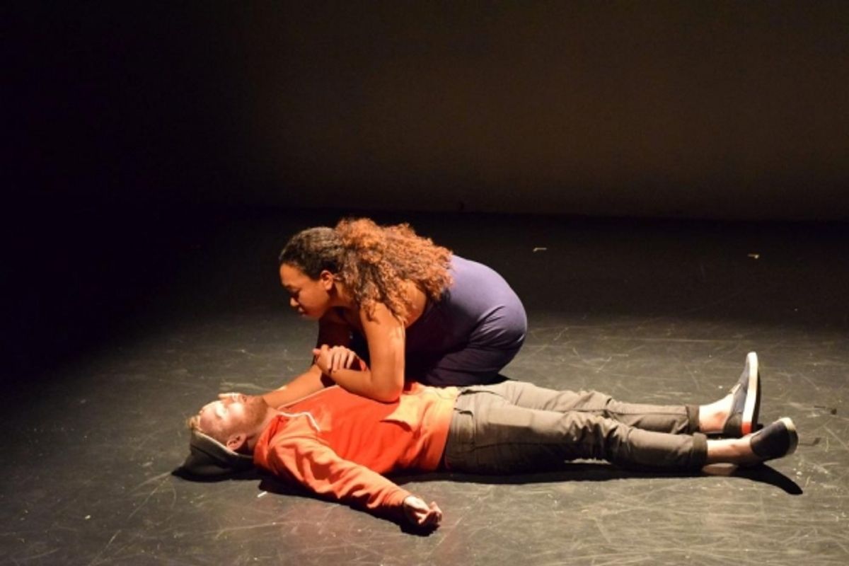 Matthew McShane and Claudia Givings at Dixon Place Workshop at 