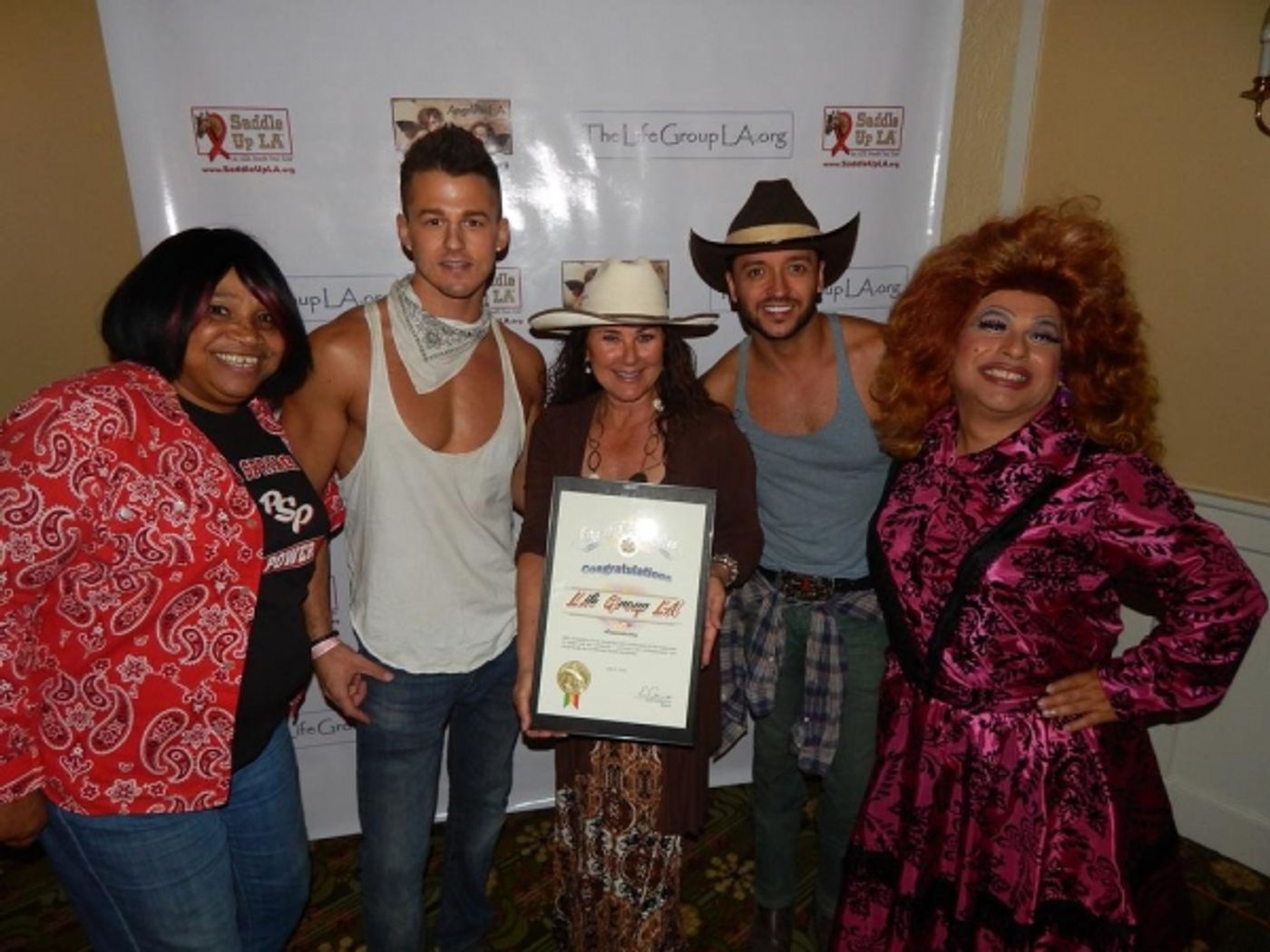 Photo Flash: Los Angeles Mayor Eric Garcetti Honors The Life Group LA Photo Flash: Los Angeles Mayor Eric Garcetti Honors The Life Group LA Image