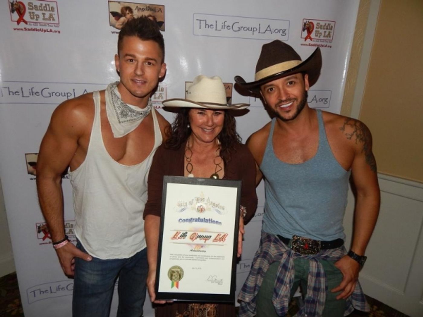 Photo Flash: Los Angeles Mayor Eric Garcetti Honors The Life Group LA Photo Flash: Los Angeles Mayor Eric Garcetti Honors The Life Group LA Image