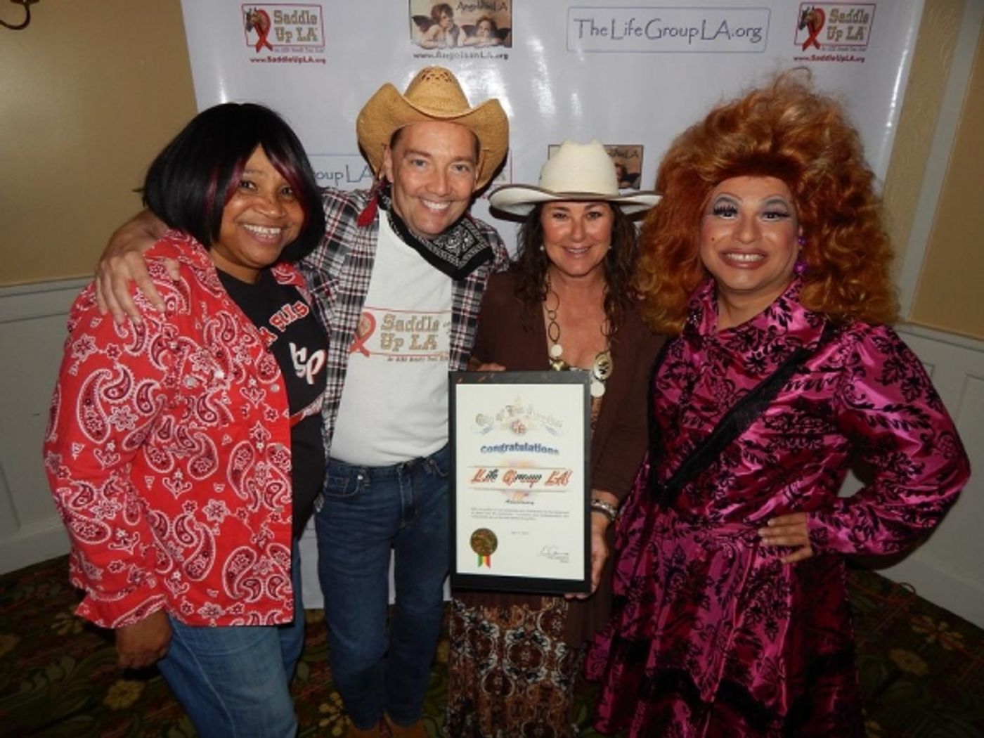 Photo Flash: Los Angeles Mayor Eric Garcetti Honors The Life Group LA Photo Flash: Los Angeles Mayor Eric Garcetti Honors The Life Group LA Image