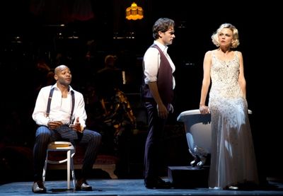 Brandon Victor Dixon, Steven Pasquale, Sutton Foster Photo