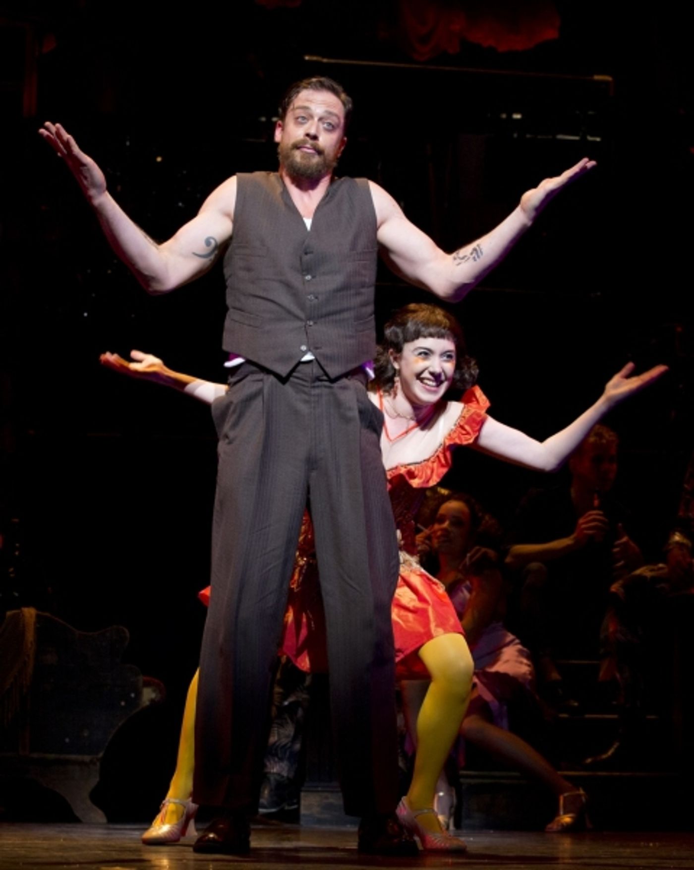 Photo Flash: Sutton Foster, Steven Pasquale, Miriam Shor & More Take City Center in Encores! Off-Center's THE WILD PARTY  Image