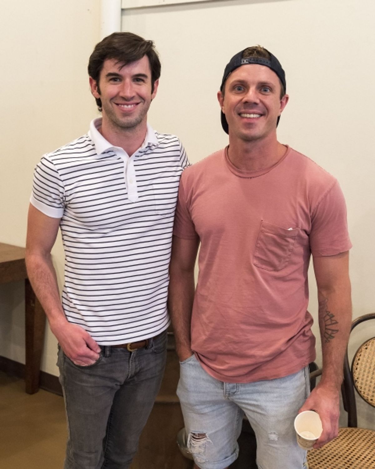 Wyatt Fenner and Jake Shears at 