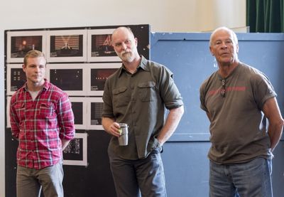 Jonathan B. Wright, Hugo Armstrong and Ray Baker Photo