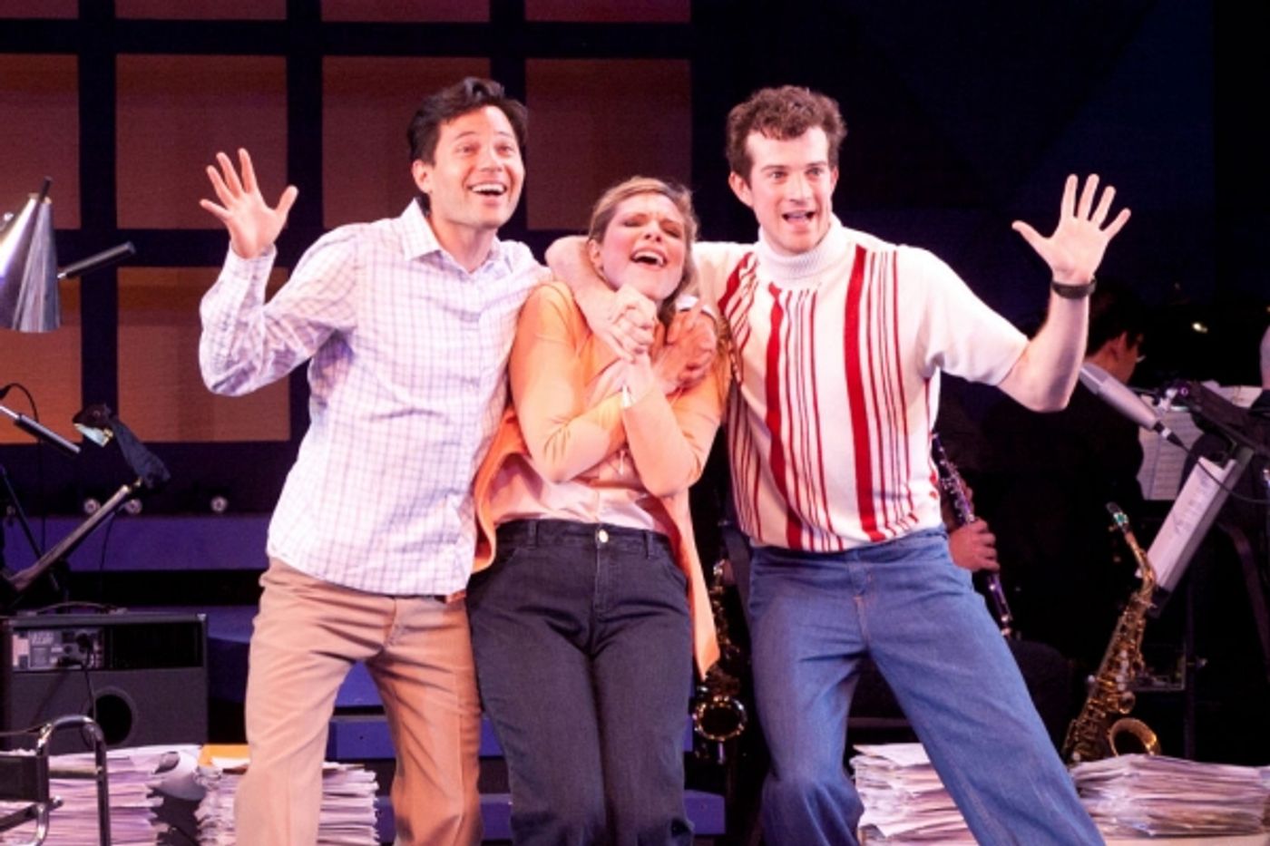 Photo Flash: First Look at Jason Tam, Lauren Marcus, A.J. Shively and More in MERRILY WE ROLL ALONG at Sharon Playhouse  Image