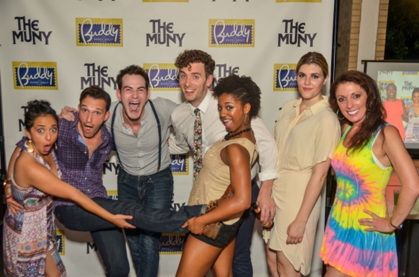 Photo Flash: Inside The Muny's BUDDY: THE BUDDY HOLLY STORY Opening Night Cast Party  Image