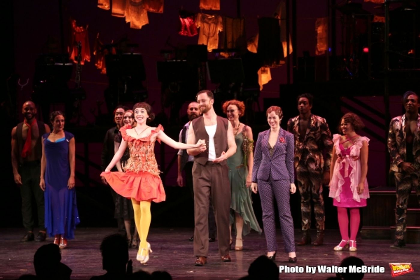 Photo Coverage: Queenie and Company Take Opening Night Bows at Encores! THE WILD PARTY  Image