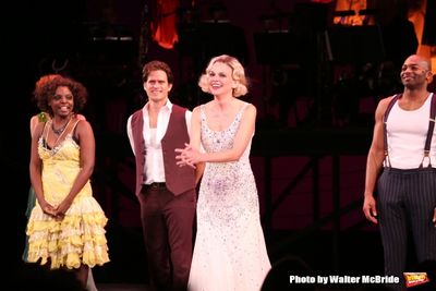 Joaquina Kalukango, Steven Pasquale, Sutton Foster and Brandon Victor Dixon Photo