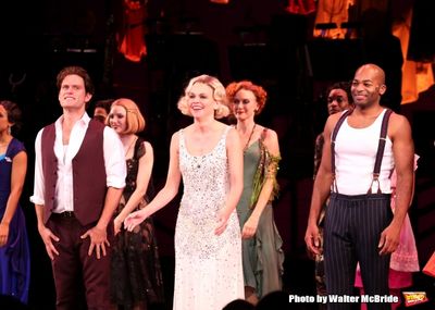 Steven Pasquale, Sutton Foster and Brandon Victor Dixon Photo