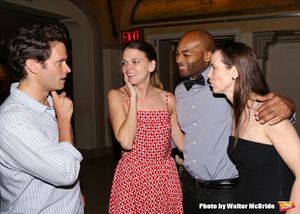 Steven Pasquale, Sutton Foster, Brandon Victor Dixon and Miriam Shor Photo
