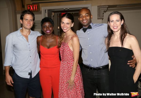 Steven Pasquale, Joaquina Kalukango, Sutton Foster, Brandon Victor Dixon and Miriam S Photo