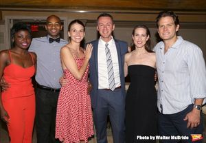Joaquina Kalukango, Brandon Victor Dixon, Sutton Foster, Andrew Lippa, Miriam Shor an Photo