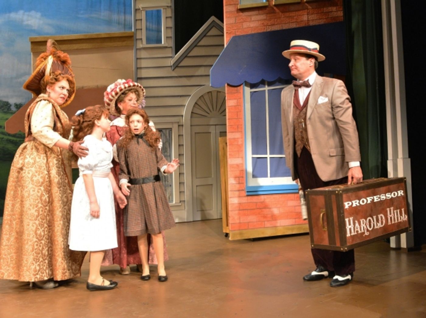 Photo Flash: First Look at Curt Dale Clark, Lauren Blackman and More in MSMT's THE MUSIC MAN  Image